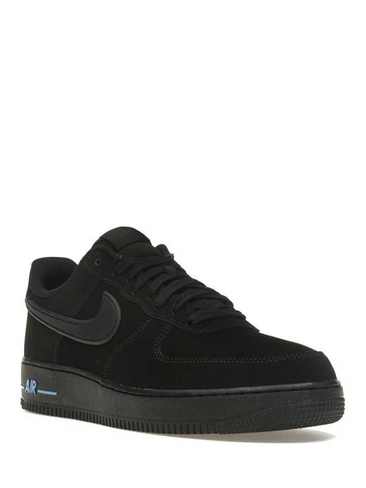 NIKE AIR FORCE 1 BLACK UNIVERSITY BLUE
