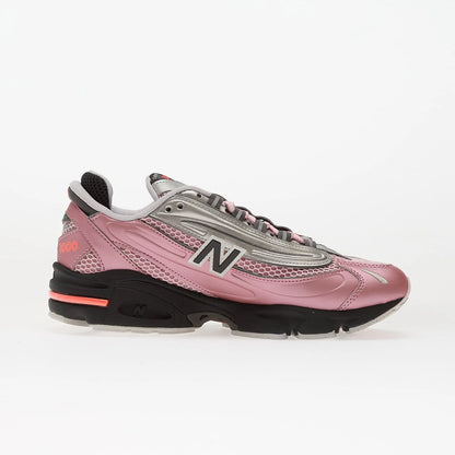 New Balance 1000 Pink Taffy Silver Metallic Urgent Red