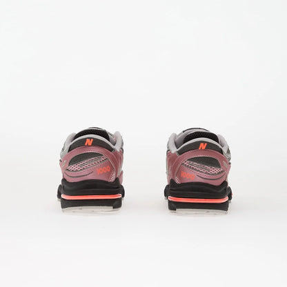 New Balance 1000 Pink Taffy Silver Metallic Urgent Red