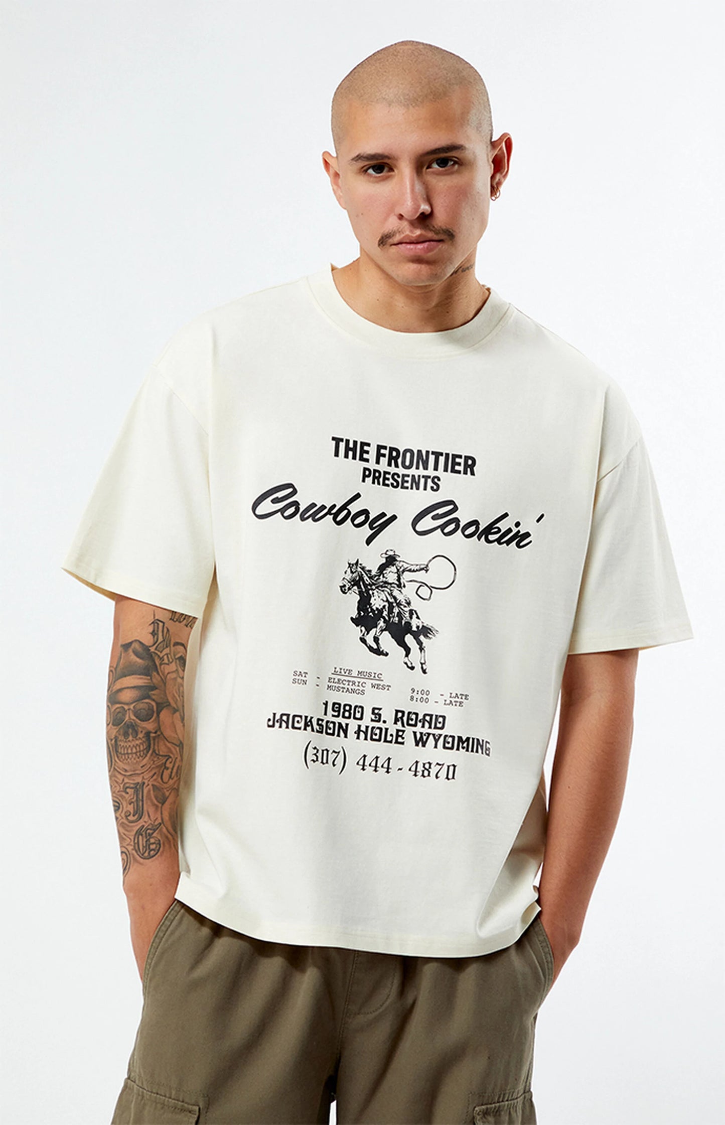Cowboy Cookin' Oversized T-Shirt
