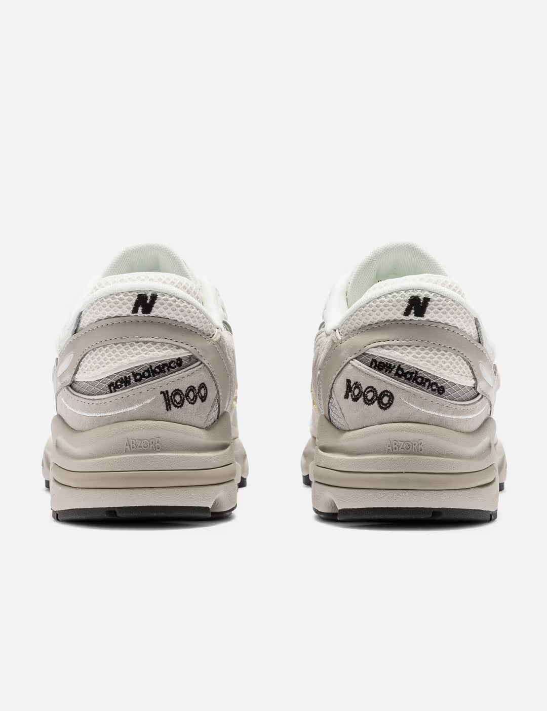 NEW BALANCE 1000 PEARL GREY SUEDE MESH